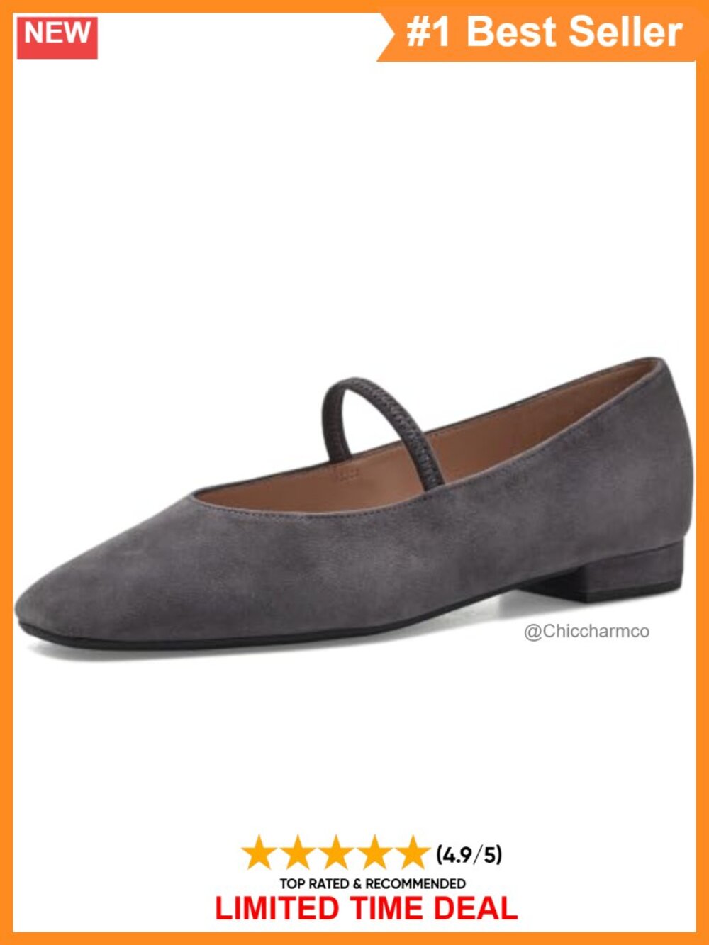 Cole Haan Go-To Valinda Mary Jane Ballet Flats